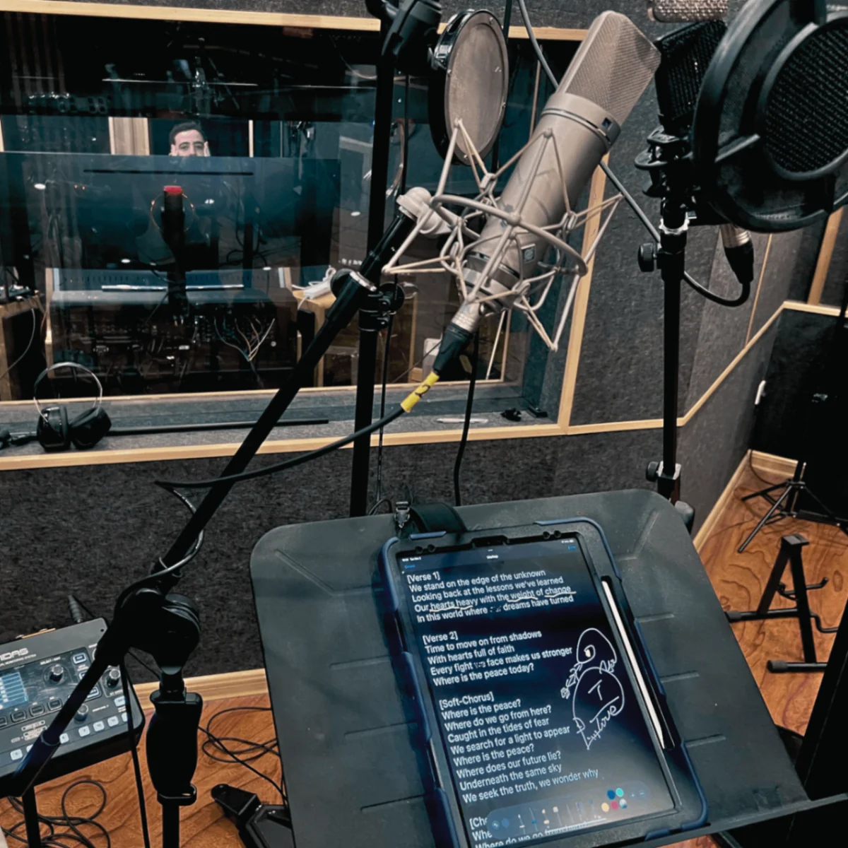 Arrangement and sound design moment from Where Is The Peace.
